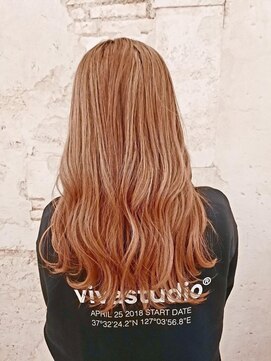 フロール 上大岡(Flor) 【Flor上大岡】*フレンチロング+ゴールドベージュ*