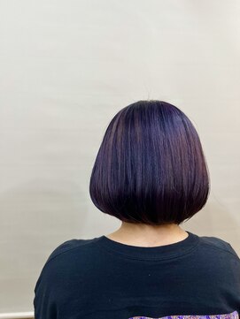 ティンク 横浜(Tink) ディープパープルボブ/Tink横浜　岩野滉大