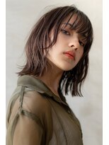 ケアリー 武蔵小杉(Carelly)&nbsp;前髪かき上げイメチェンイヤリングカラーラベンダーカラーくびれ