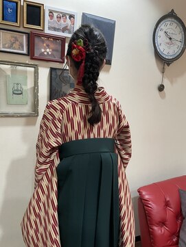 ヘアアンドスペース ベロン(hair&space velon) 袴