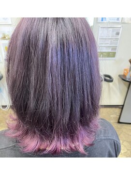 ヘアパラダイス テディベア(hair paradise TEDDY BEAR) ピンク×ヴァイオレット