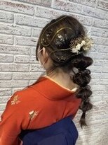 RC&nbsp;卒業式ヘアセット☆簡単アレンジをプラスαで豪華に♪