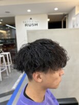 ダズルヘアラッシュ(DAZZLE hair RUSH) 波巻きパーマ