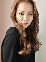 ジールヤマグチ 朝霧駅前店 大人可愛い小顔モテ髪ショコラアッシュふんわりカール