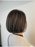 白髪ぼかしハイライトカラー