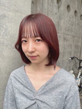 カシュカシュ(cache cache) ピンクbob