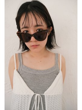 プフ 伏見(puf) 外はねボブ×シースルーバング【伏見/丸の内/栄/髪質改善】