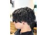 ★経堂店含め初来店★メンズカット+特殊パーマ+TR+眉毛カット