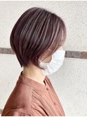 ショートボブ