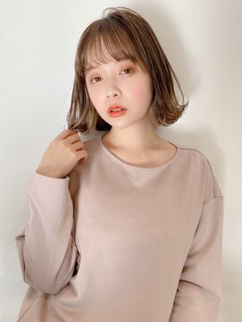 ディレクト 新宿(Direct) ナチュラルベージュ×外ハネボブ☆