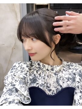 ロンドアヴァントゥス 池袋(Lond aventus) 韓国レイヤー/韓国風/ボブ/髪質改善/黒髪/ブリーチなし〔池袋〕