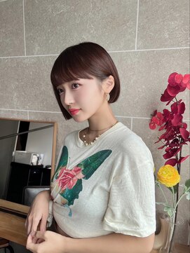 サンド 鹿児島中央(sand) ボブ/黒髪/グレー/韓国ボブ/髪質改善[鹿児島中央駅]