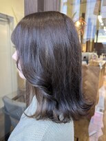 アン(Hair make un)&nbsp;インナーカラー♪ミルクティーベージュ