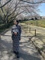ヘアセットサロン サロンエイミー(salon aemii)&nbsp;お着付け大好きです！自分でも古着着物集めてます！