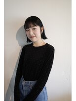 ファンファンバイルー 岐阜(fan fun by Rooo)&nbsp;黒髪ボブ