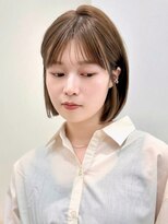 セイドット リー(Say. Ree)&nbsp;Say.ree内巻きボブワンレンワンカール小顔ネビージュミニボブ