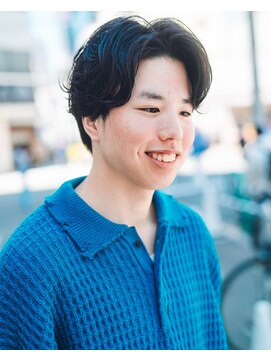 カフ(CAF) CAF河内 マッシュパーマ メンズパーマ 20代30代 大阪 心斎橋