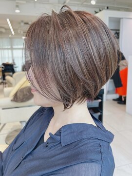 アンド ストーリーズ(&STORIES) 絶壁解消/大人可愛い/ひし形/小顔/30代40代◎ショートボブN