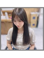 ゼット(Zet)&nbsp;20代30代美髪ストレート/顔周りレイヤー/髪質改善