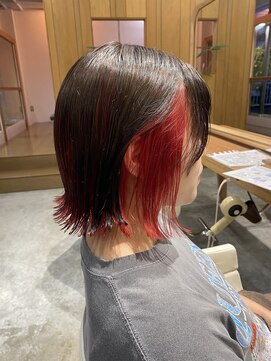 フラム(fulam) アンブレラカラーピンクレッド