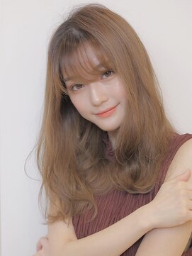 アグ ヘアー リガーレ 盛岡本宮2号店(Agu hair ligare) 《Agu hair》大人リラクシーセミロング