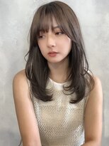 オリンテ バイ レシッド 表参道(orente by rcid)&nbsp;髪質改善顔まわりレイヤーカット酸熱ストレートこなれミディ