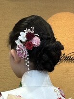 プリマヴェーラ 神楽坂 七五三アレンジヘア