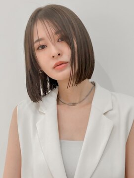 ニューヨークニューヨーク イオンスタイル東淀川店(NYNY) 切りっぱなしボブ顔周りレイヤーカット【 大阪 淡路】