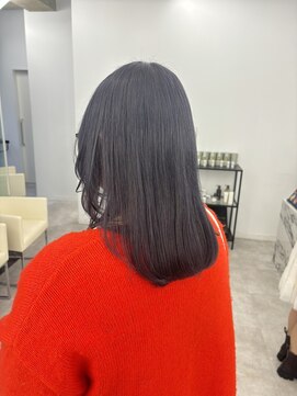 ブラウン(Brown) #haru 色落ち最強ラベンダーグレーカラー