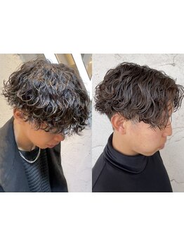 波巻きパーマ/ツイストスパイラルパーマもお任せ!圧倒的なセンスの良さで最旬メンズスタイルをご提案◎