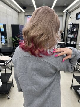 リノート バイ エゴル 名古屋(LINOET by ENGOL) 【LINOET 名古屋】佐藤まいら春先取りカラー