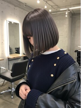 エル 新小岩(elu) 美髪/ワイドバング/レイヤーカット/くすみベージュ/新小岩駅