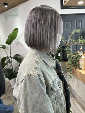 イット(it.) kana ハイトーン ブリーチ グレー シルバー