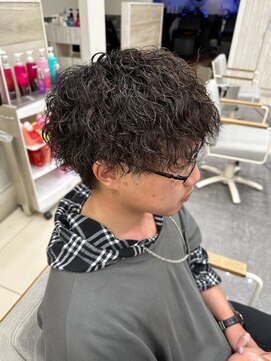 プログレス フレスポ富沢店(PROGRESS) メンズ/ツイストスパイラルパーマ