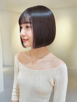 ヘアーメイクミキ 上野本店(hair make MIKI) 小顔フラットボブ