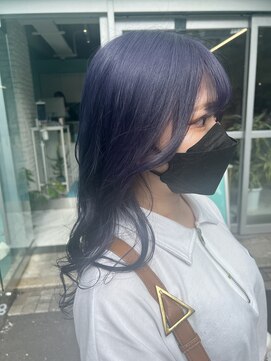 リーホリエ(Lee Horie) 明るさがしっかり戻る！暗めパープルカラー【MOMOKA】