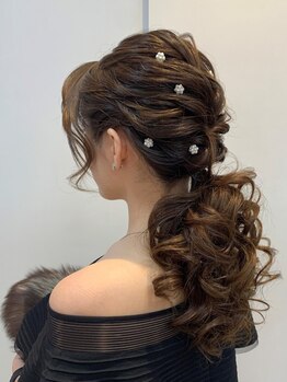 セットサロン ヘアークラブ(Setsalon Hair Club)の写真/女性ならではの目線であなただけのヘアセットをご提案♪髪のお悩みやご要望に合わせてご相談下さい。