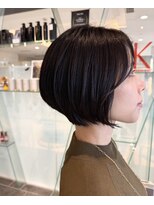 ザザ 高田馬場(ZA/ZA)&nbsp;前髪髪長めのショートボブ