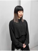 half/ポイントブリーチ デザイン 表参道ブリーチ