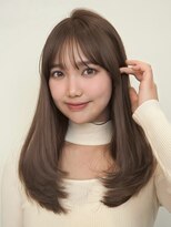 ノイ(noi)&nbsp;髪質改善トリートメントミルクティーベージュカラーくびれヘア