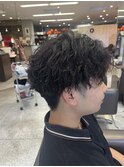 メンズツイストスパイラルパーマ