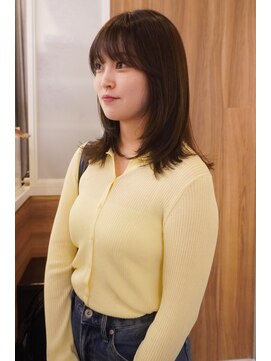 ビュートリアム ギンザ(BEAUTRIUM) 乾かすだけで決まるレイヤーカット＊顔周り＊透明感カラー＊銀座