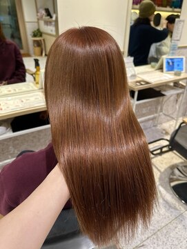 ゼストソエル(ZEST soell) 立川／デザインカラー／髪質改善／艶髪ロング／透明感アップ