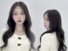 流行りの水光カラー×レイヤーカット☆