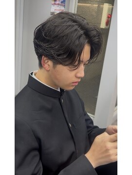 ファースト 秦野店(First) メンズ/センターパート/ニュアンスパーマ/縮毛矯正/学割/秦野駅