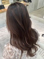 ロンドルピナス 小倉(Lond Lupinus)&nbsp;ミディアムレイヤーカット/似合わせカット/大人ガーリー/20代