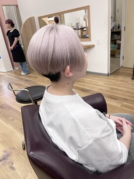 キセイ イオンモール新利府北館店(KISEI) あなただけの世界観を！ブリーチ×ホワイトカラー×マッシュ