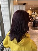 艶感ワインレッドレイヤー