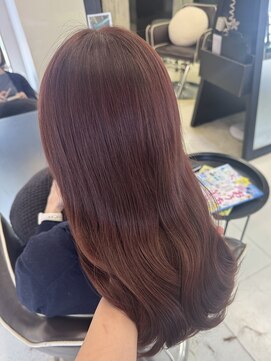 ヘアーアンドアート ルミナ(HAIR&ART LUMINA) 【KAHO】ピンクブラウン