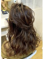 ジェミータ 横浜&nbsp;ふわふわハーフアップ【横浜/ヘアセット/着付け】